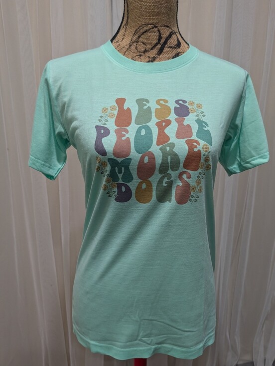 bradshaw Tops - 'Less People More Dogs' Tee